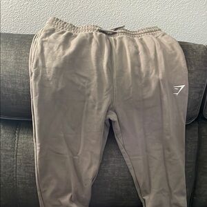 Gray Joggers with Logo